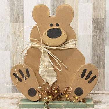 Hunny Bear on Base - The Fox Decor
